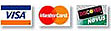 We Accept These Major Credit Cards